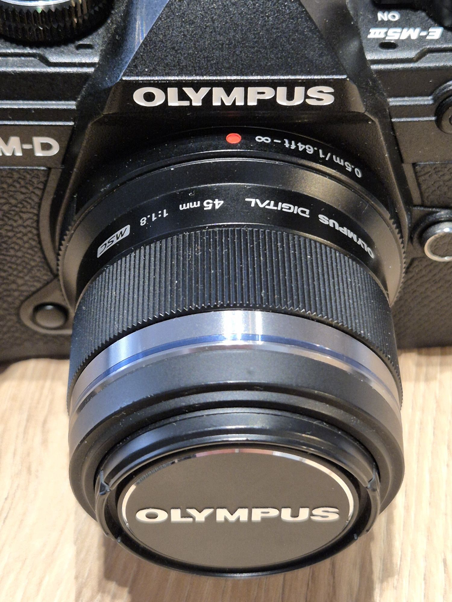 Aparat Olympus OM-D E-M5 mark III 3, idealny, obiektywy osobno