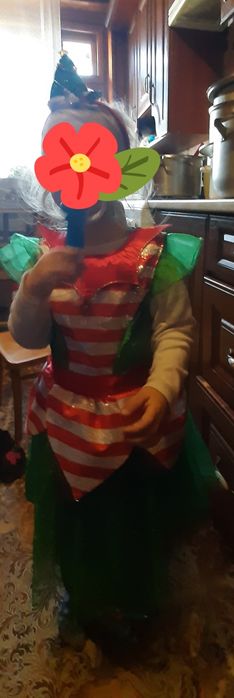 Прокат плаття ялинка ельф клубні,квітка ,цукерочка в кого яка фантазія