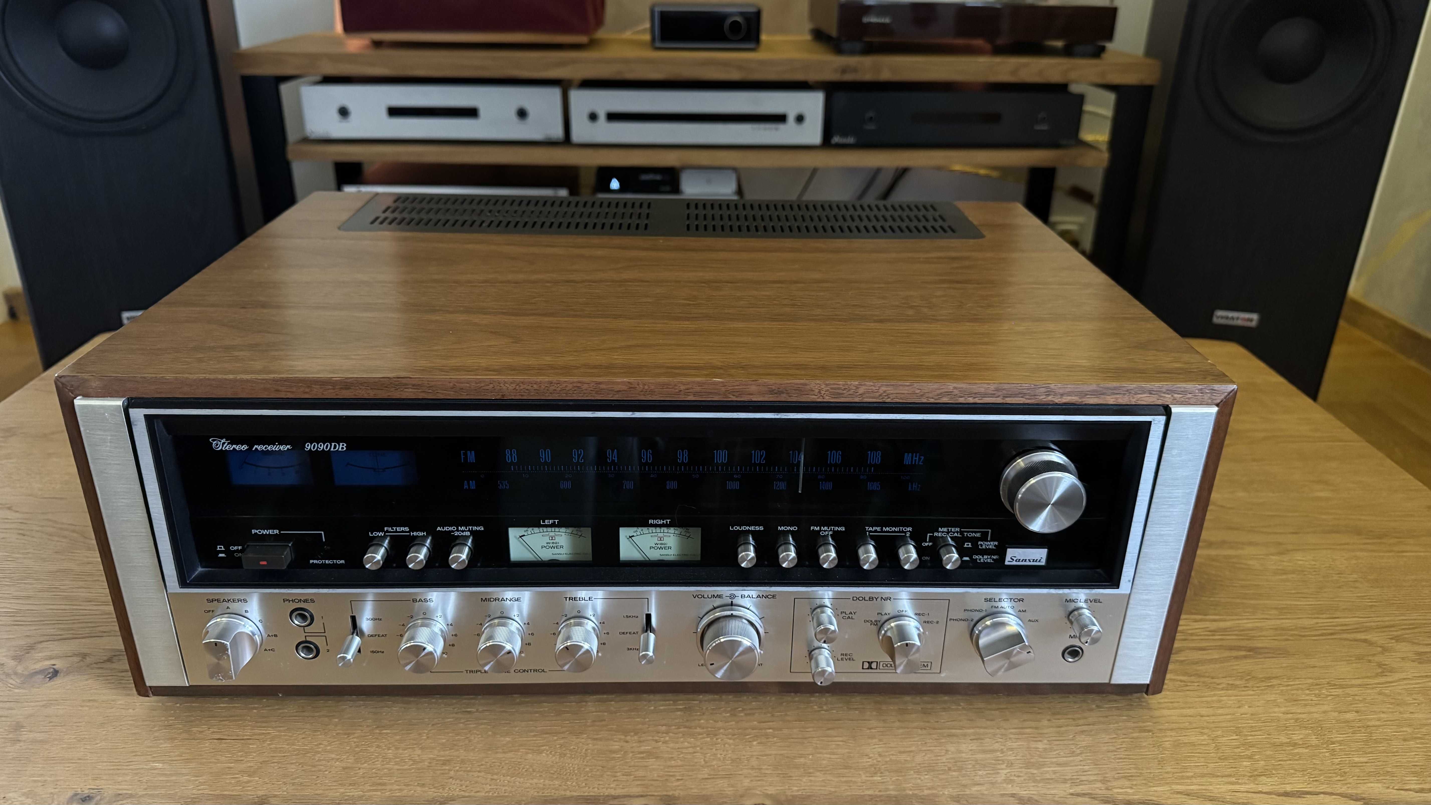 Sansui 9090DB – legendarna bestia z lat 70. - 100% oryginał - Japan !