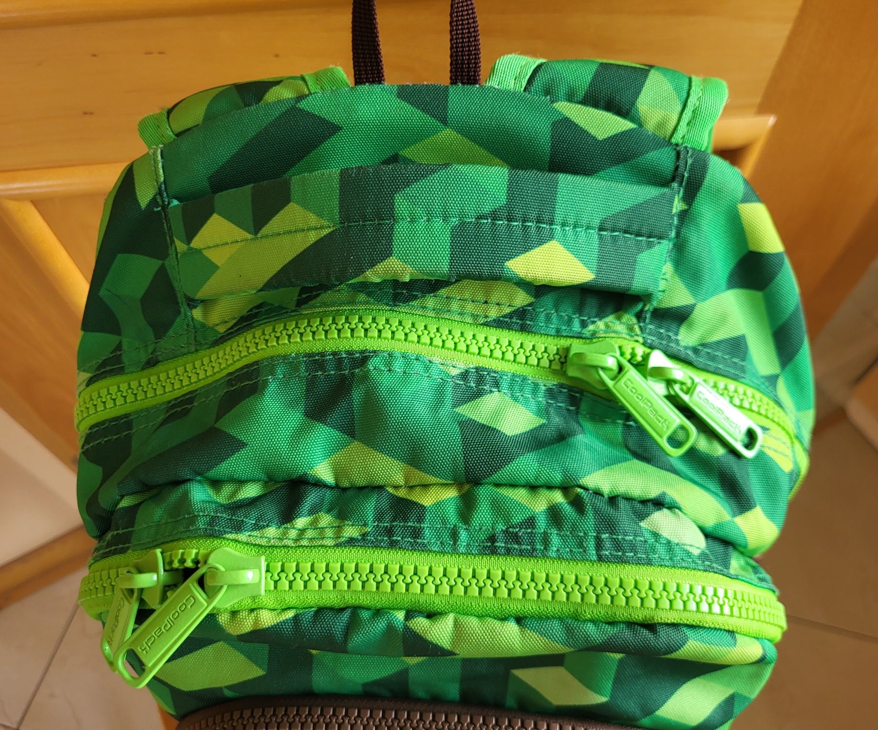 Plecak szkolny Coolpack Jungle City, Minecraft śniadaniówka