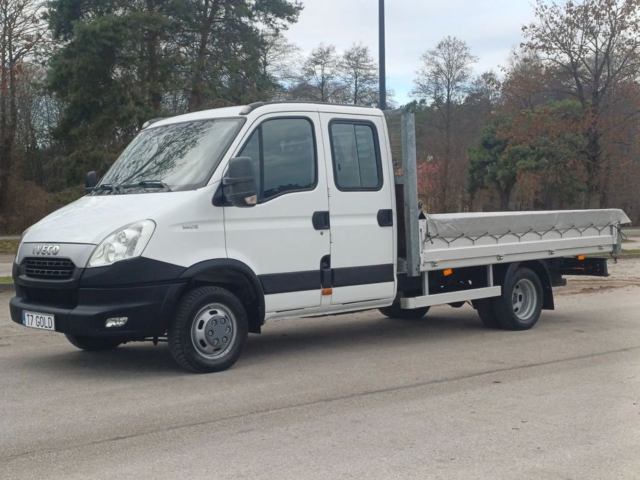 Iveco 35C15  Polski Salon 3.0 150 KM Doka Brygadowy 7-mio Osobowy Niski Przebieg