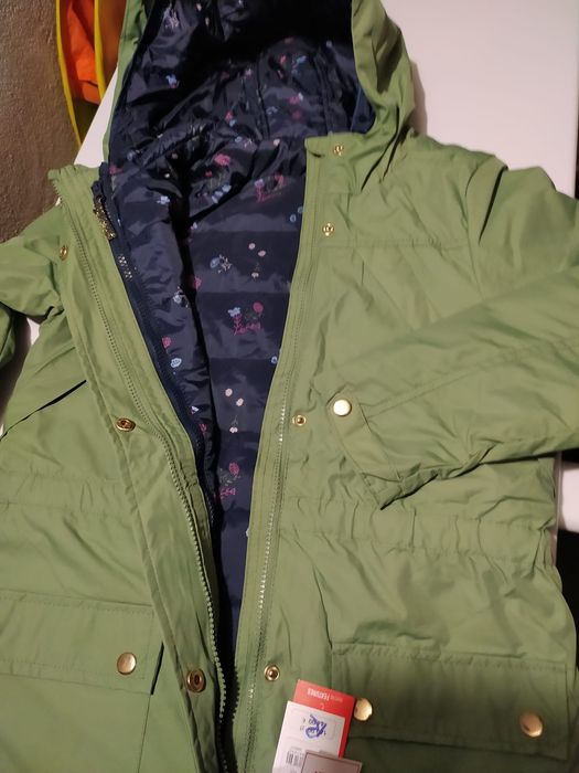 Kurtka jesienna, pikowana, przejściowa, cool club, smyk,158, 3w1, 2w1