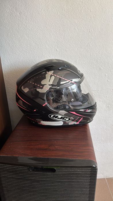 Capacete de mota hjc cs15