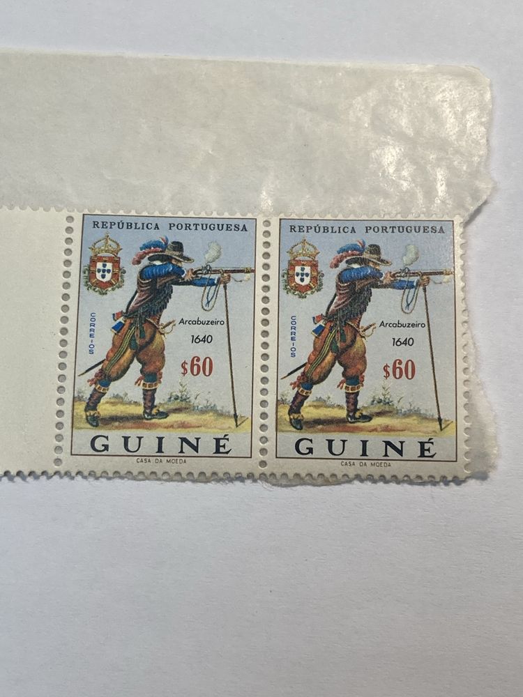 Selos da Guiné 1966 Série Militar, Não Usados
