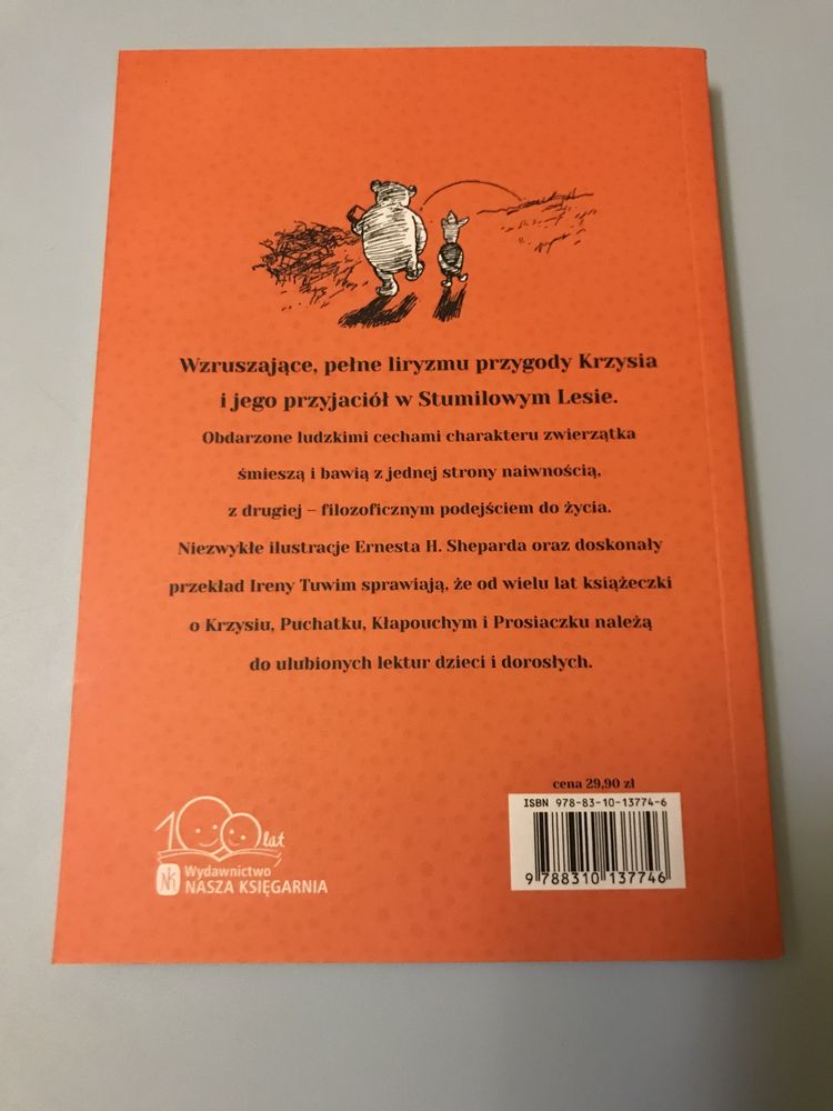 Kubuś Puchatek A.A. Milne lektura szkolna