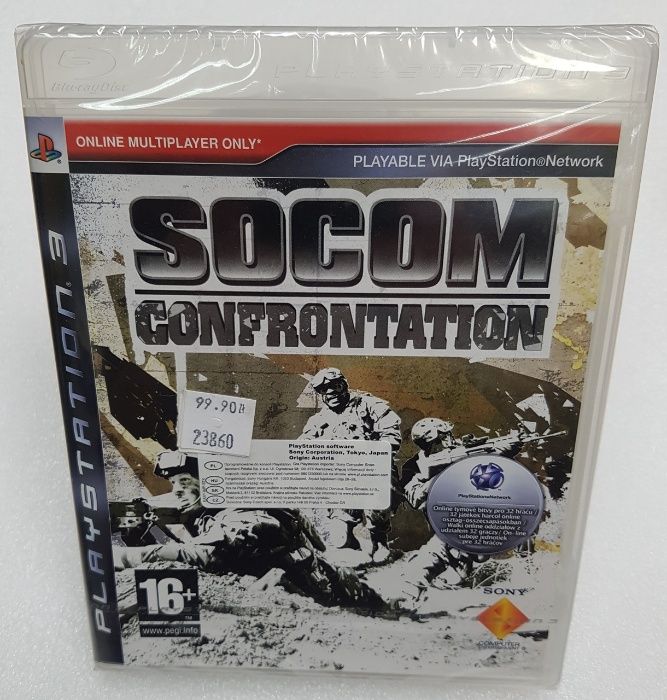 Sprzedam grę Socom Confrontation na PS3