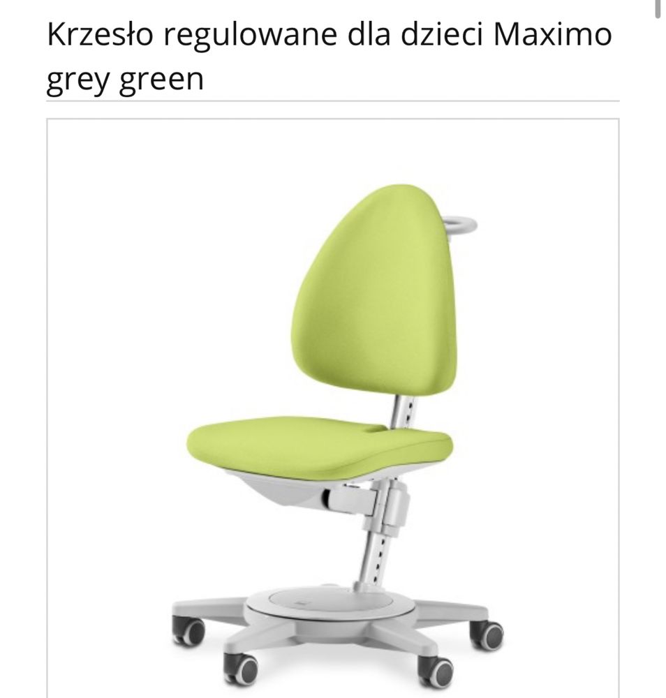 Krzesło regulowane Moll Maximo