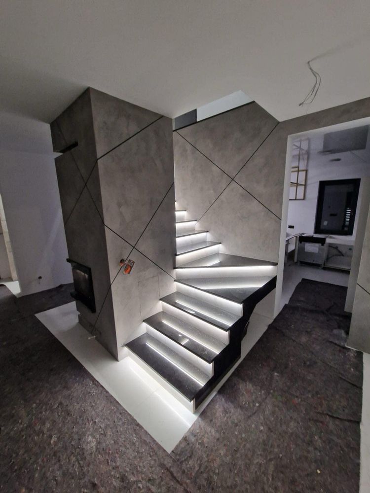 Beton architektoniczny tynki dekoracyjne elewacja stiuk mikrocement