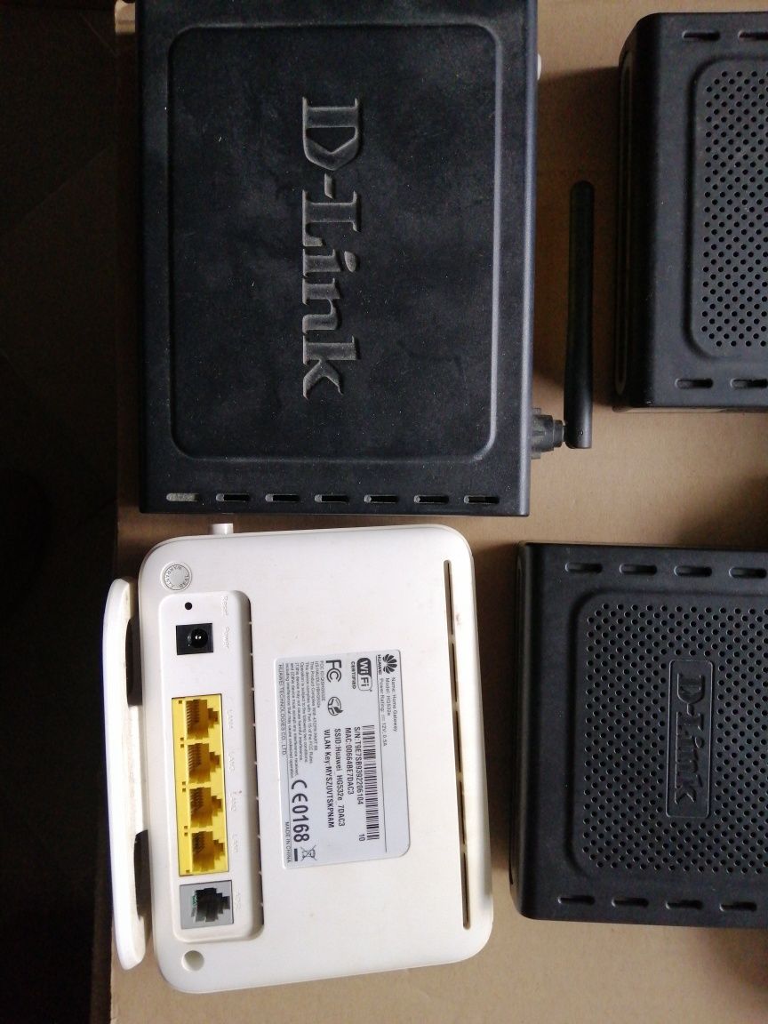 ADSL modem різні. за 6 шт. Стан неробочий, невідомий