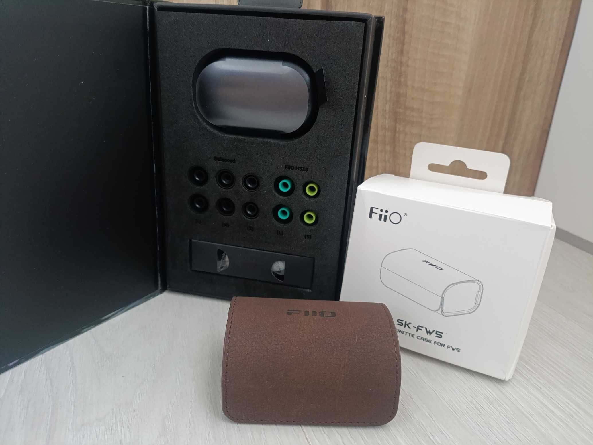 FiiO FW5 беспроводные Bluetooth TWS наушники BТ5.2 LHDC AptX  + чехол