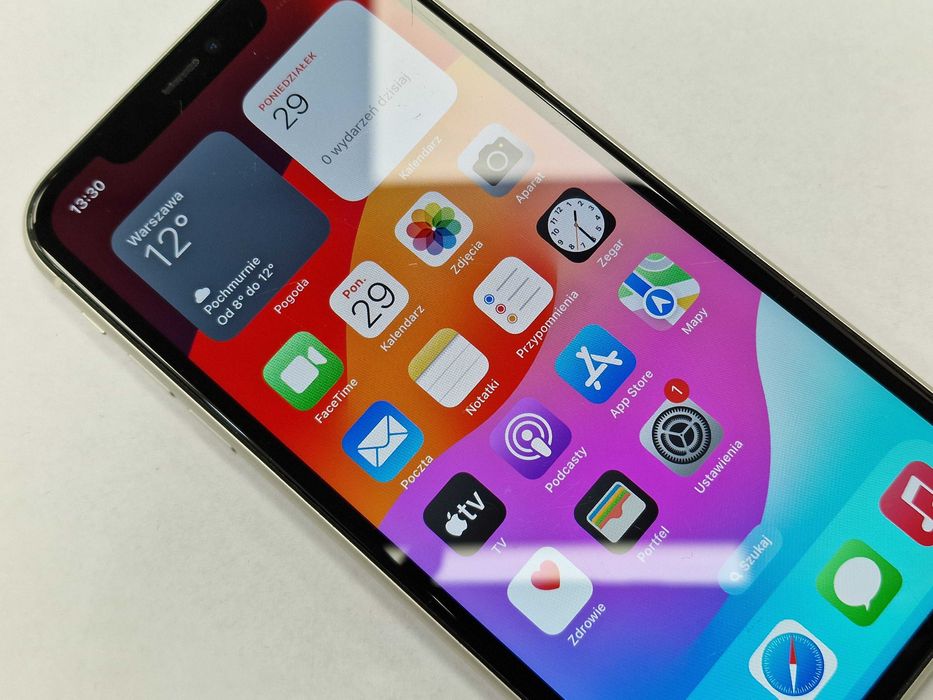 Iphone 11 128GB/ White/ BAT 87%/ Grade B-/ Gwarancja + ładowarka