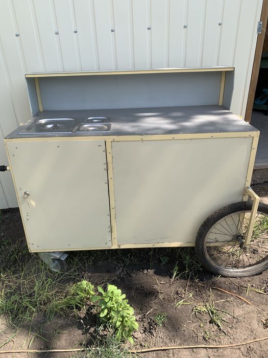 Тачка для приготування кукурудзи