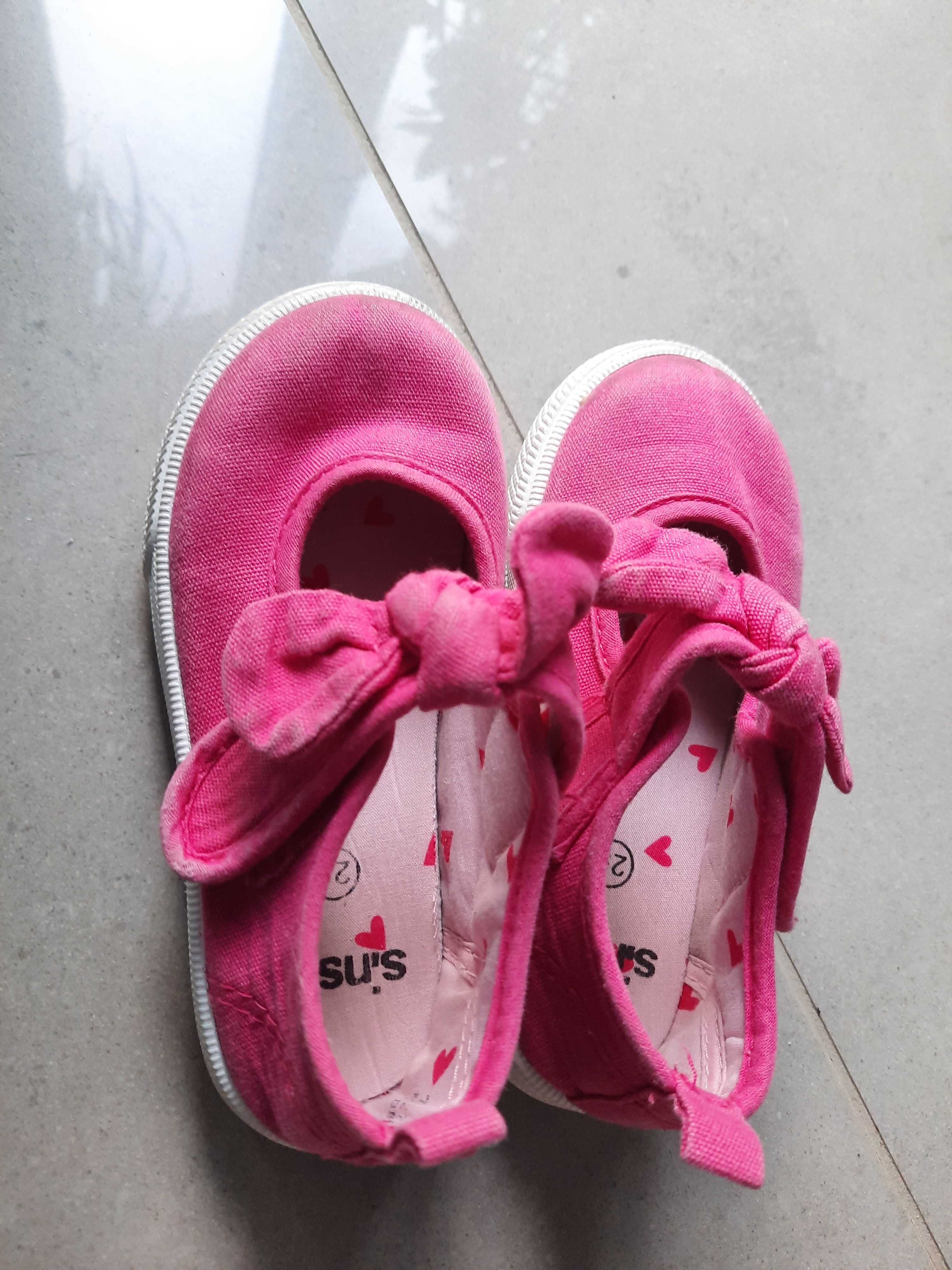 Buty Sinsay 25 różowe