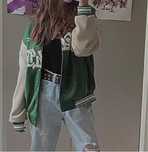 casaco old school bershka