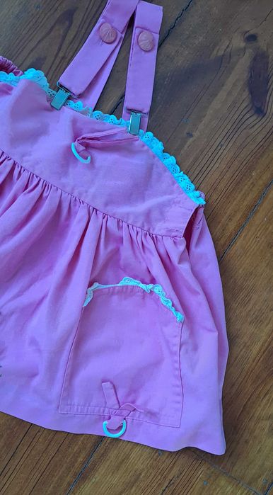 Vestido rosa vintage 3 anos