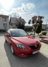 Mazda 3 hatchback · 1.6 benzyna · 105 KM · 2003 rok · 212566 km