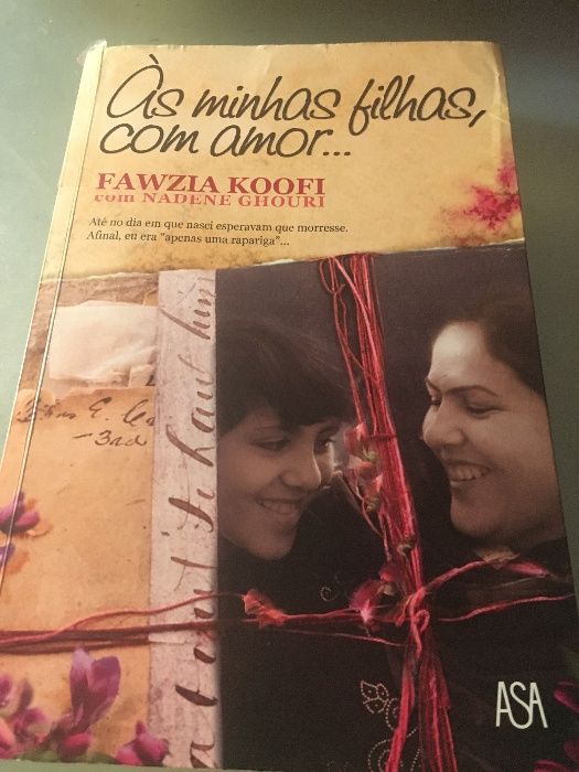 Livro de leitura “aÀs minhas filhas com amor”