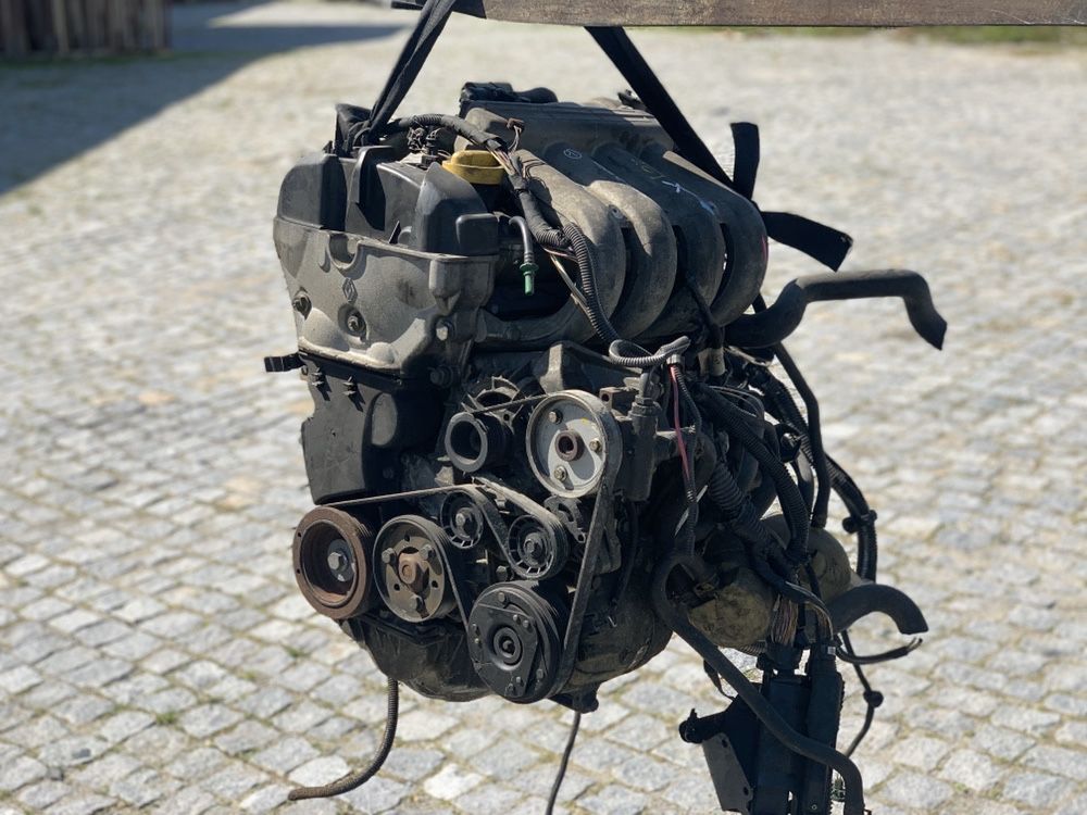Motor RENAULT 2.0 16v F5R740 140cv completo com instalação centralina