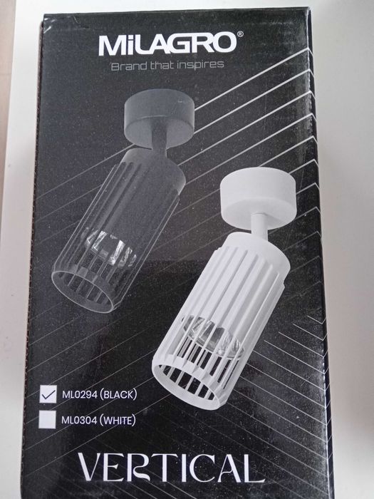 kinkiet ścienny czarny