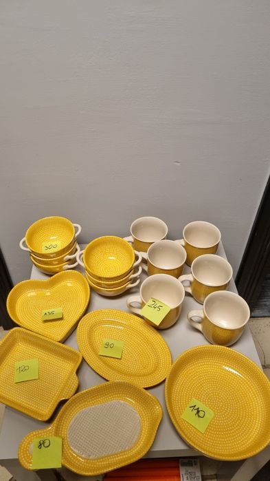 Bolesławiec  Żółty Millena Unikat