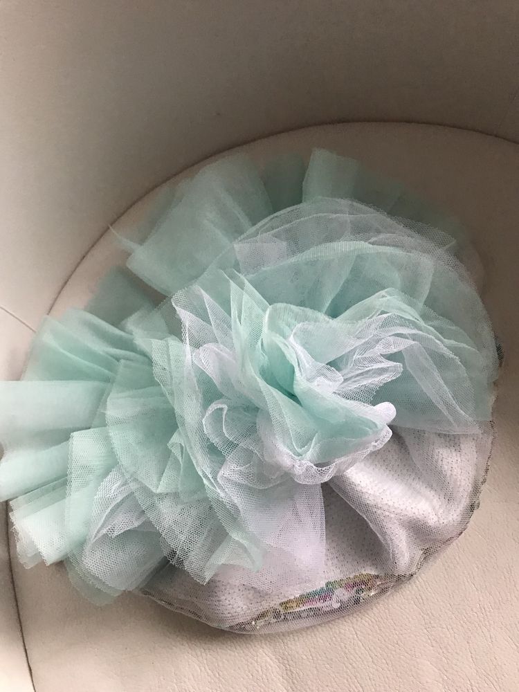 Spódniczka cekinowa  niemowlęca  Tutu r. 0- 6 M