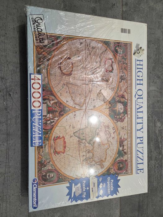 Puzzle Clementoni 4000 Old Map Stara Mapa NOWE FOLIA
