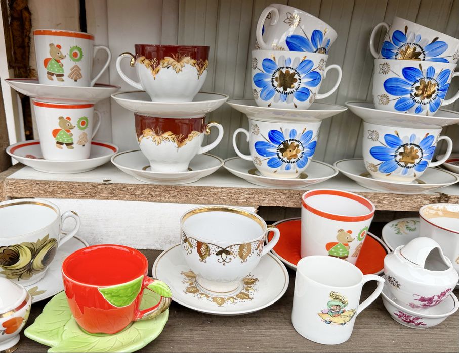 Посуда ссср разная много фото