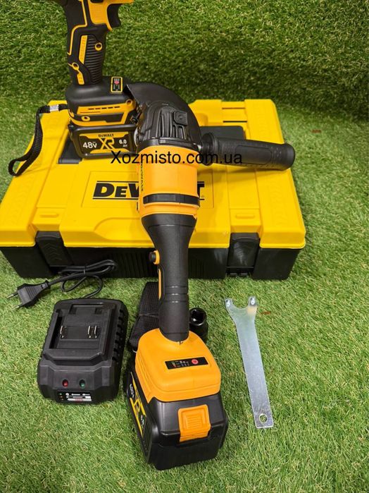 Набор 2в1 АКБ DeWalt 48 V (Гайковерт DCF922D2T + Болгарка DCG405P2