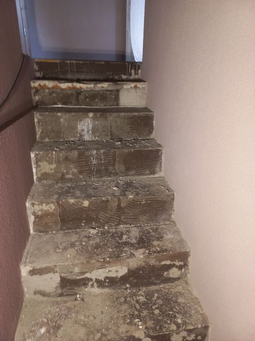 Schody z mikrocementu