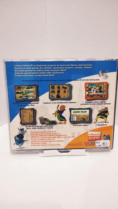 Cartoon Maker multimedialne studio filmów animowanych PL PC