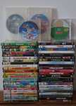 Conjunto lote 50 filmes dvd vários géneros infantis ação