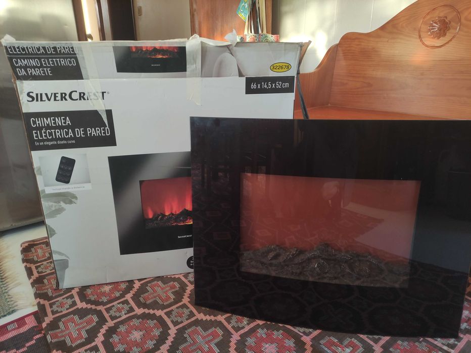 Lareira Elétrica Silvercrest