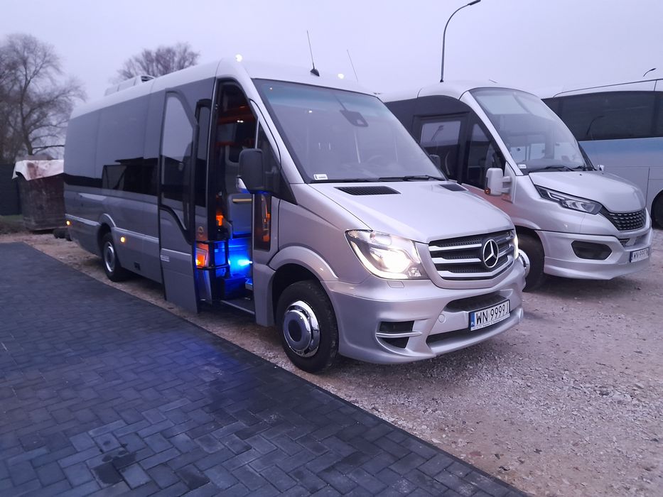 Licencjonowany przewóz osób krajowy i międzynarodowy- wynajem busów.