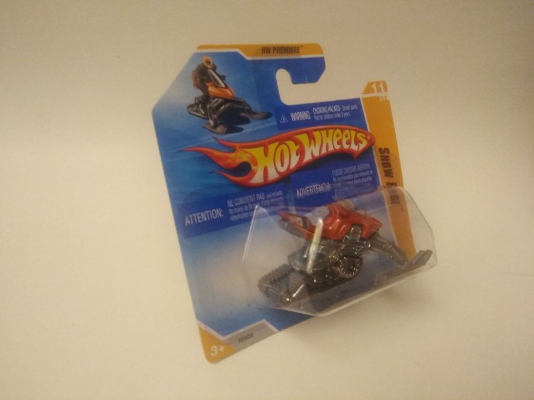 Hot Wheels turbo skuter Snow Ride 2010