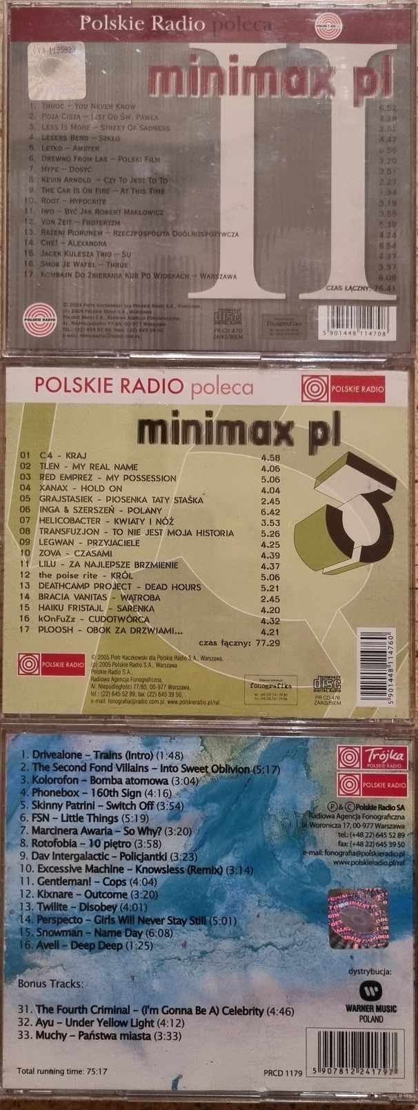 3×CD (2×Minimax.pl, Offensywa)
