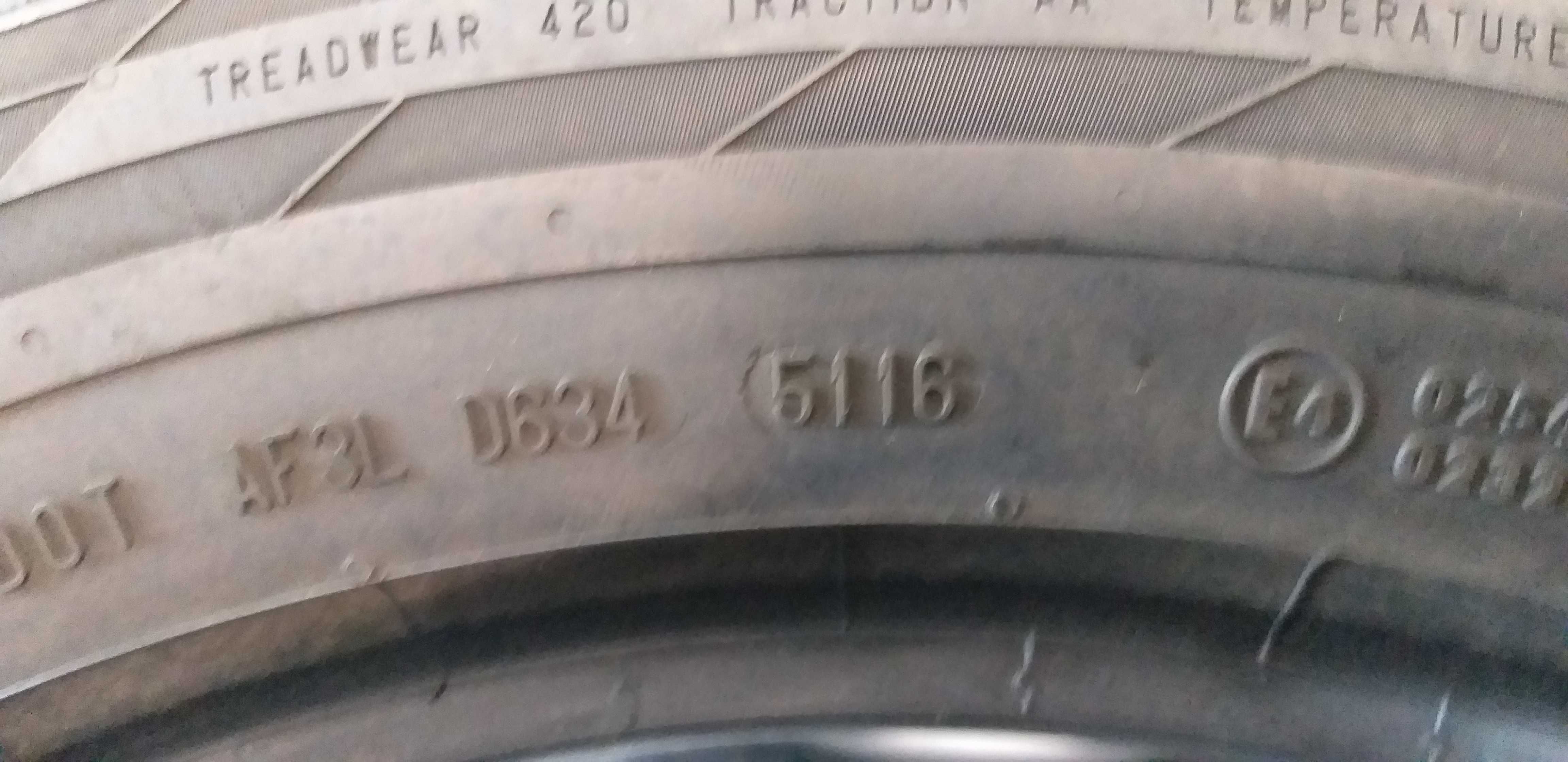 P346365D para 235/55R18 Continental CSC5 2016r