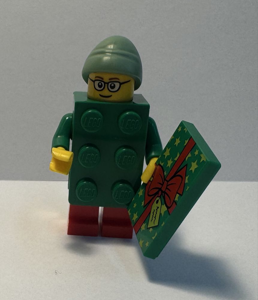 LEGO BAM 2024 Świąteczny Kostium Prezent figurka NOWA