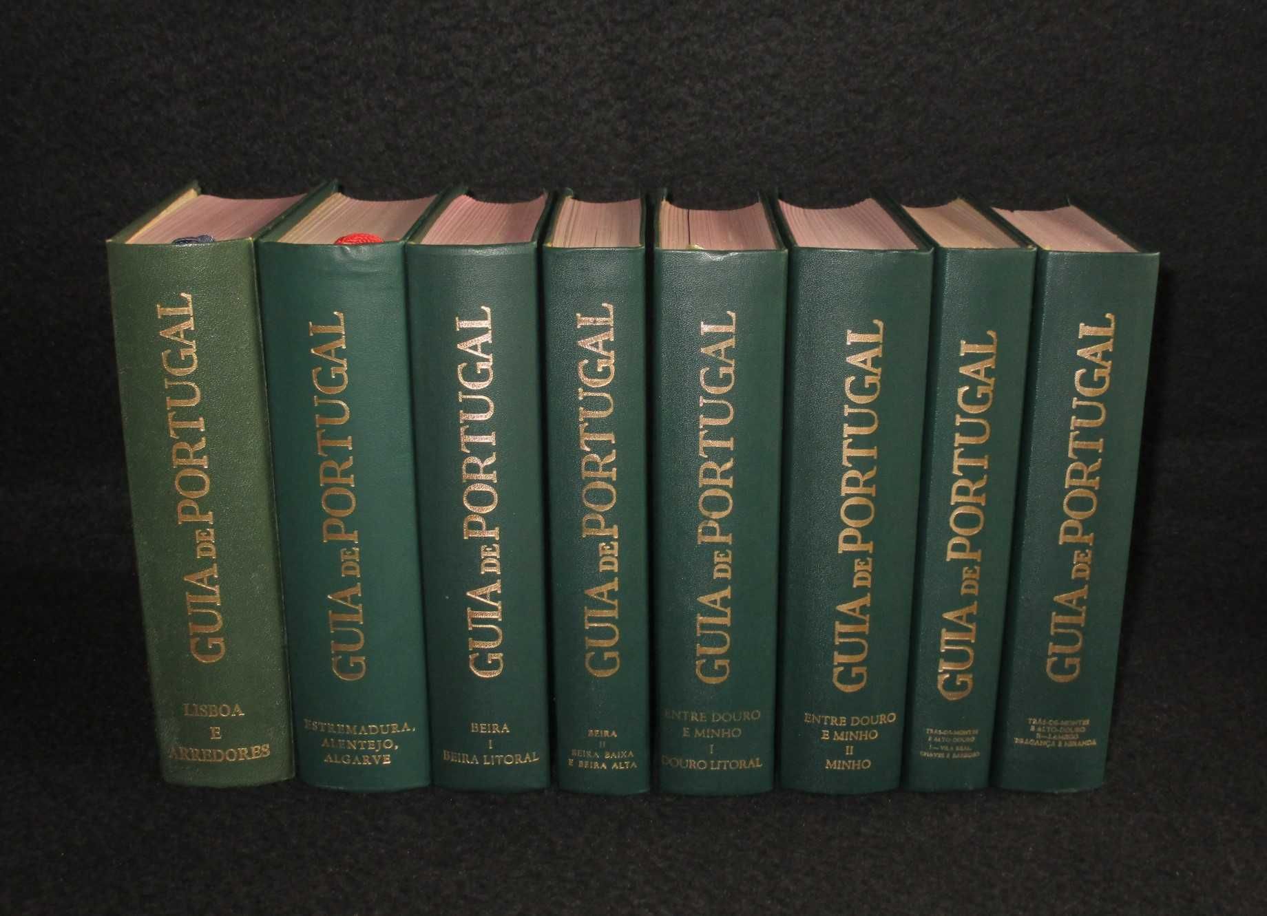 Livros Guia de Portugal Gulbenkian 8 livros Completa