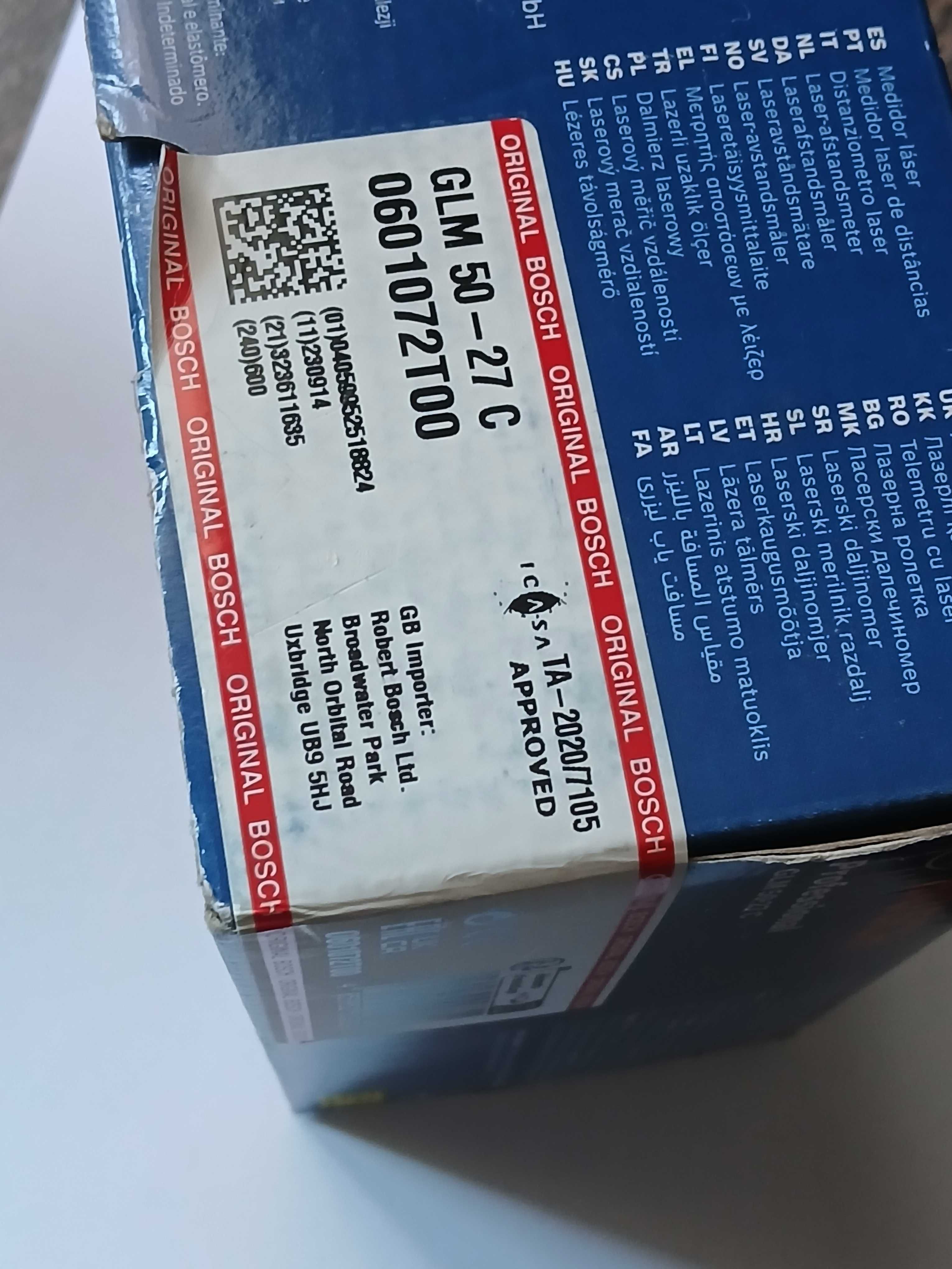 Dalmierz laserowy Bosch GLM 50-27 C Nowy*
