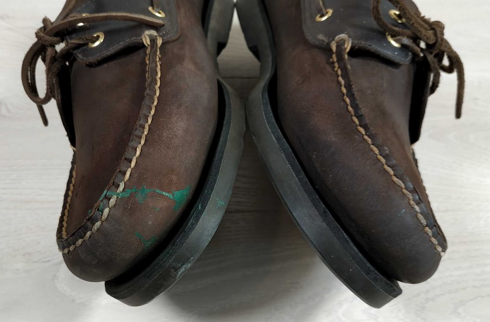 Шкіряні чоловічі топ-сайдери мокасини Timberland, розмір 45 - 45.5
