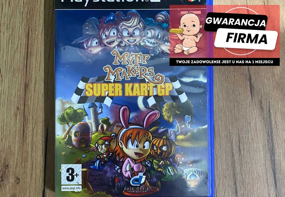 Gra Ps2 Myth Makers Super Kart Gp