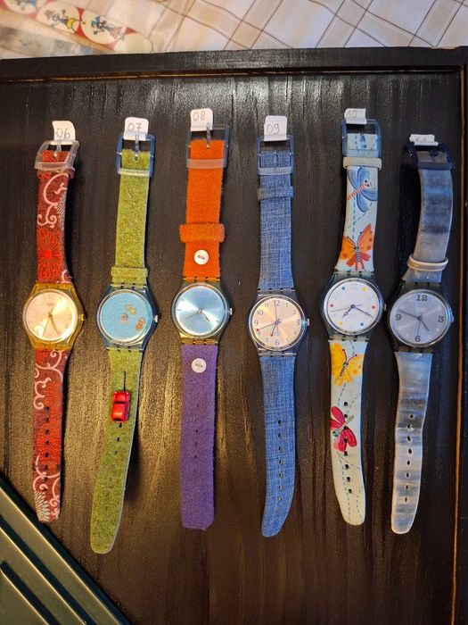 Relógios SWATCH dos anos 2000-de coleção, em funcionamento - 35 cada