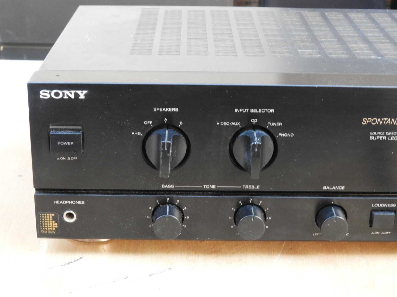 Wzmacniacz Sony TA - F120 część dużej wieży 43 cm.