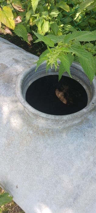 Beczka stalowa ocynkowana 1000l