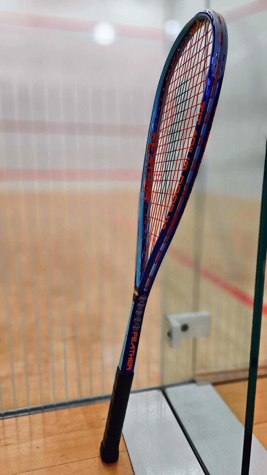 Rakieta squash Feather Ti Drop 110 – Szybkość, Precyzja