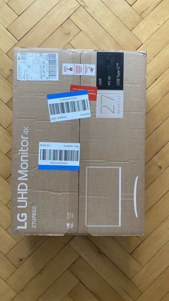 Monitor LG 27UP850N-W 27” cali 4 k