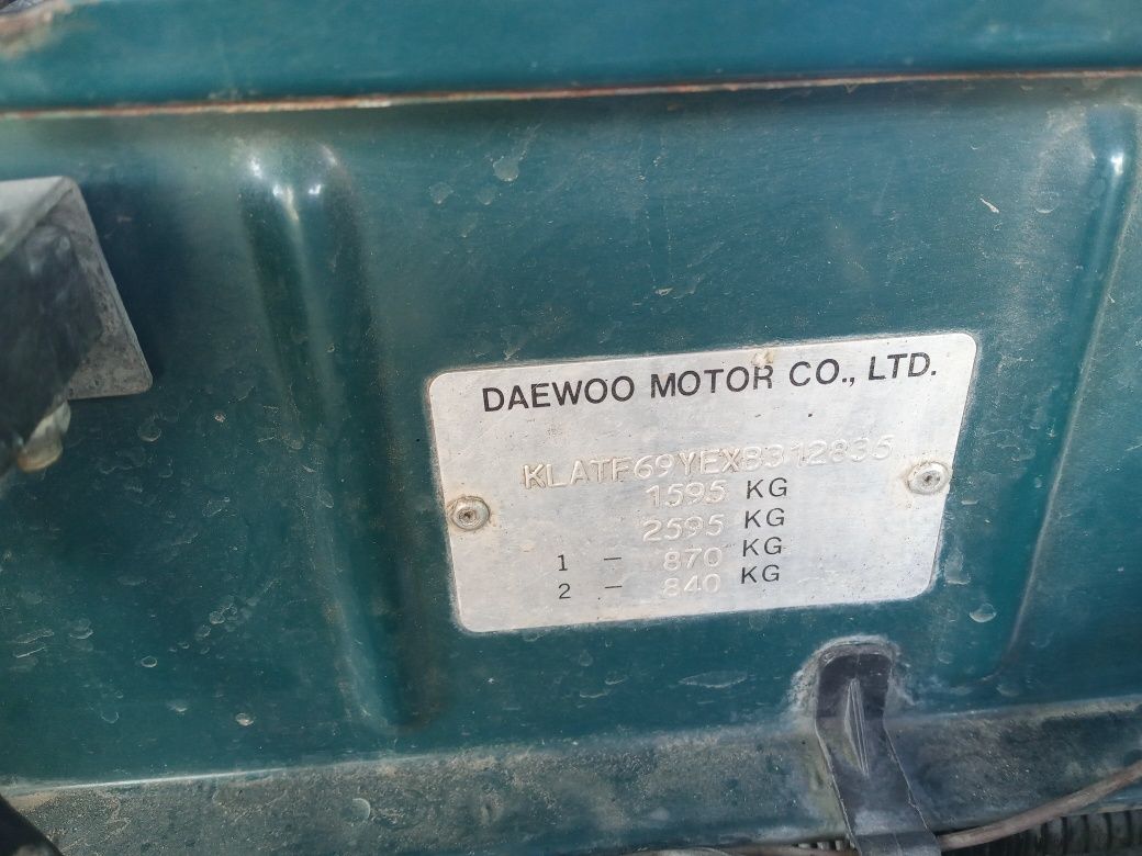 Daewoo lanos 1.5 (кореец)
