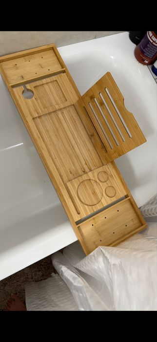 Столик деревянный для ванны