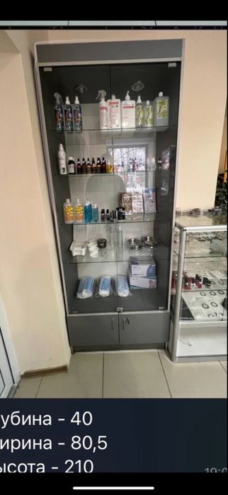 Витрина в хорошем состоянии