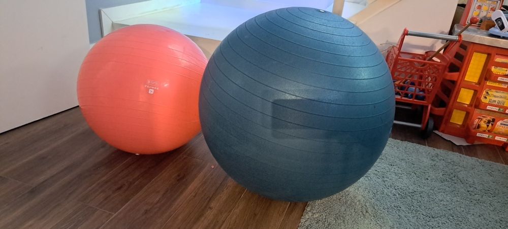 2 Bolas pilates tamanho S e M